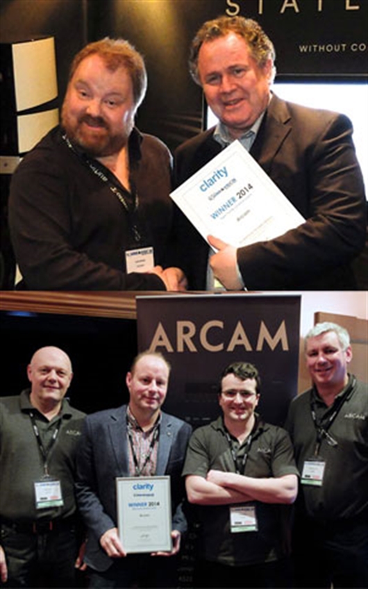 Arcam wins the Clarity Alliance 
