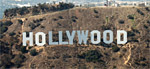 The Hollywood sign